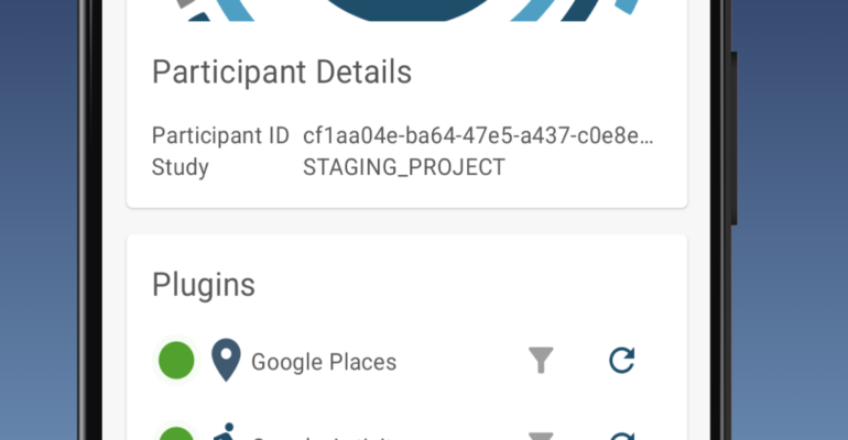 KCL internship: Adding support for Google Sleep, Activity, and Places API in RADAR-Base pRMT application